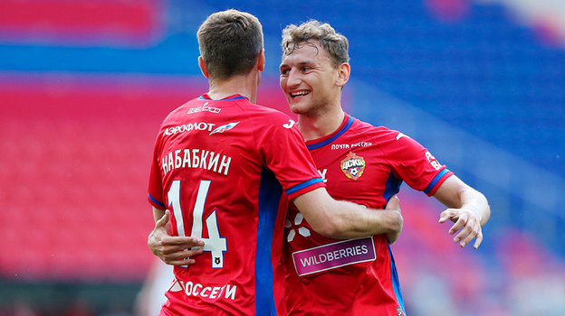 ЦСКА &mdash; Нефтехимик. Голы